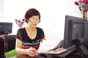 陶新蓮  對(duì)學(xué)生傾注了母親般的愛