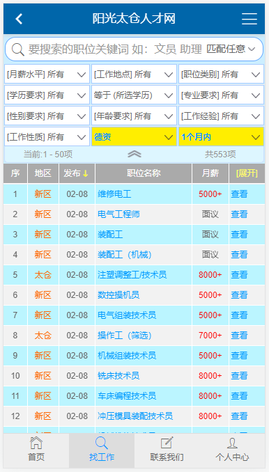 太倉(cāng)德企最新招聘